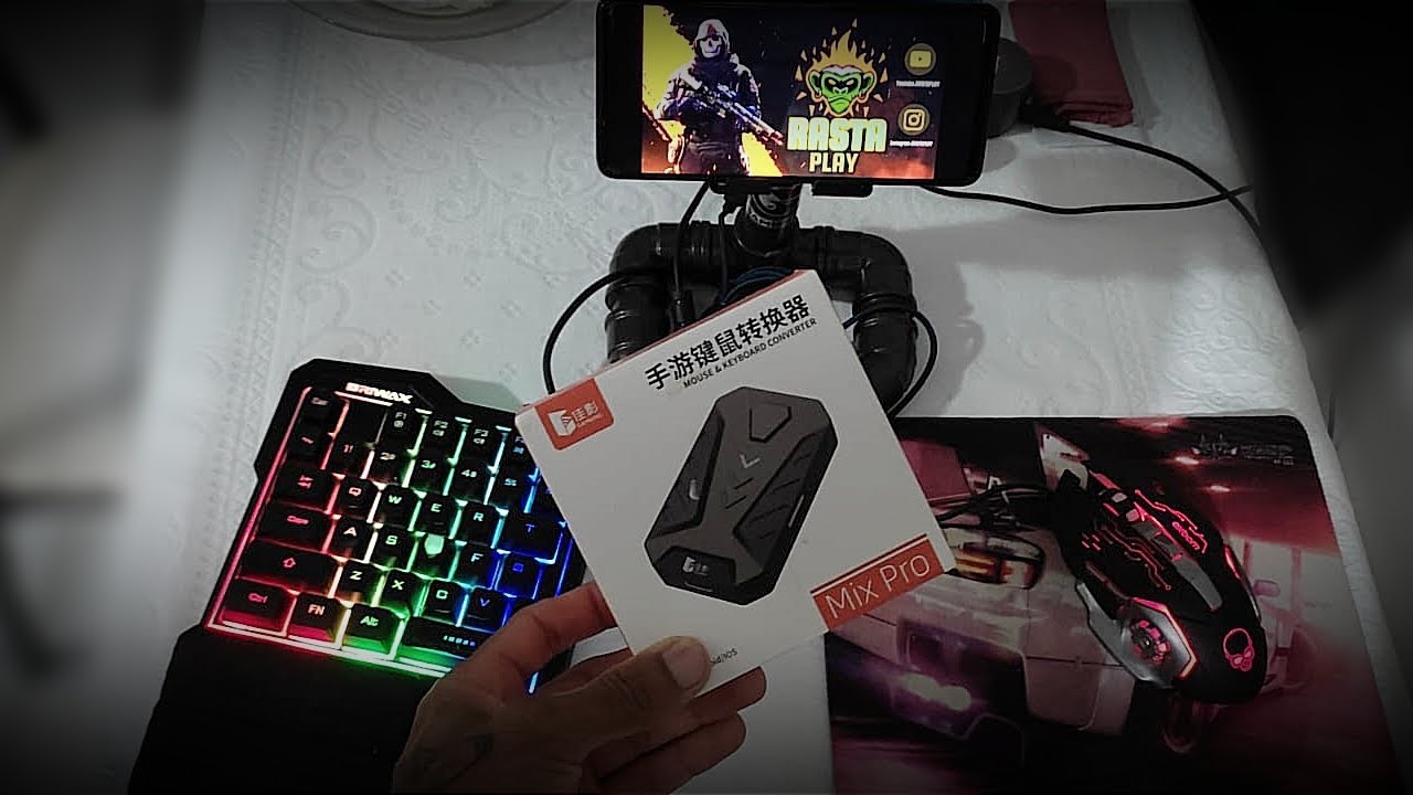 MELHOR CONFIGURAÇÃO PARA TECLADO E MAOUSE NO CELULAR COM O MAPEADOR MIX ...