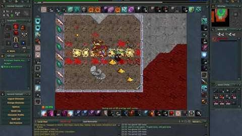 MS tibia hunt @230 War Golems and Hellspawns & Plaguesmiths Just for fun