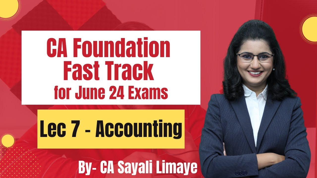 CA Foundation Accounts | Lec7 |Cash Book & Rectification of errors ...