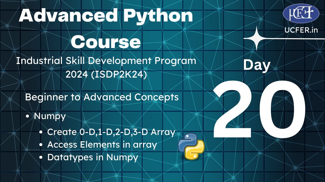 python infinity with advanced program examples |... Advance Python Free Course Day 20 Video - YouTube