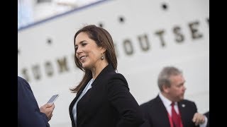Crown Princess Mary ends Finnish visit on legendary ship