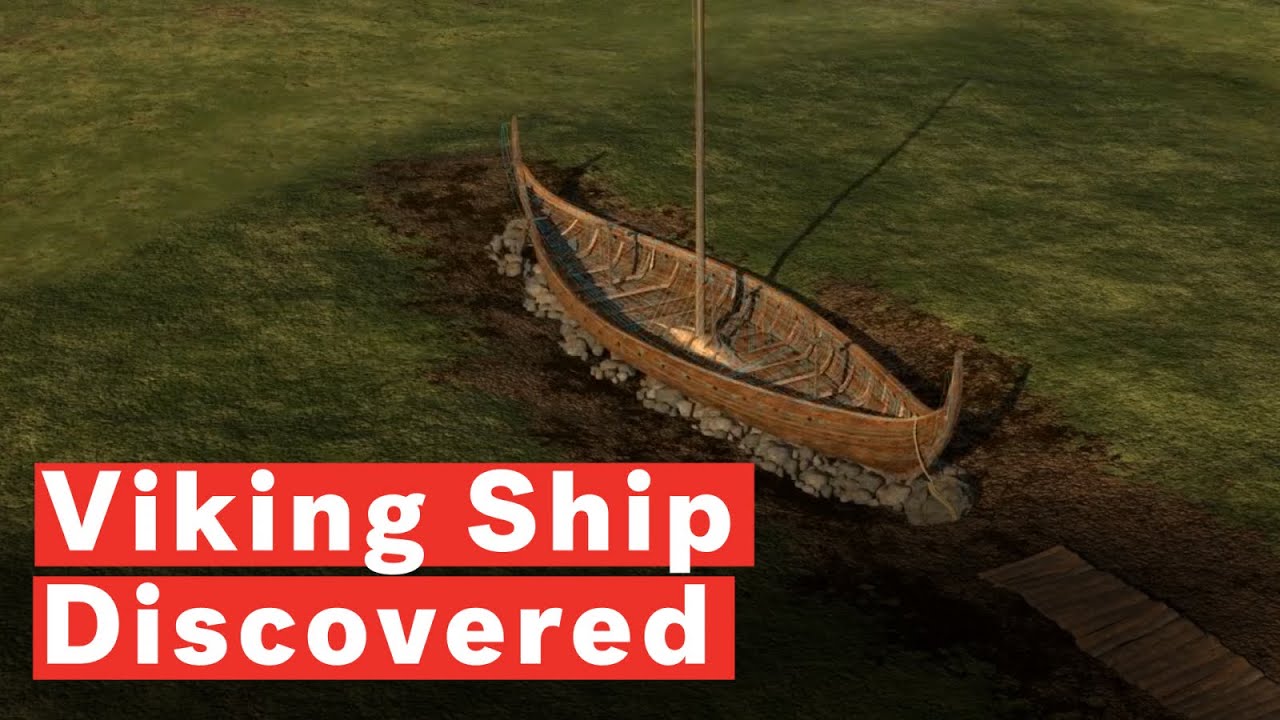 Giant Viking Ship Discovered In Farmer's Field YouTube
