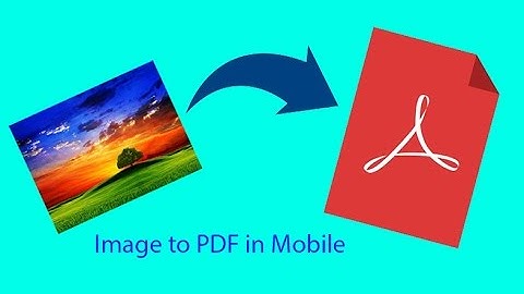 Create PDF in Mobile  Or Convert images to pdf in mobile