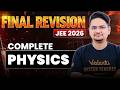 🔥Final Revision - Complete Physics in OneShot | JEE Mains 2026 | Abdul Sir