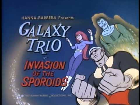 The Galaxy Trio EPISODE CARD HANNA BARBERA 1967 1968 