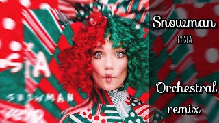 SIA | Snowman [ Orchestral remix ]