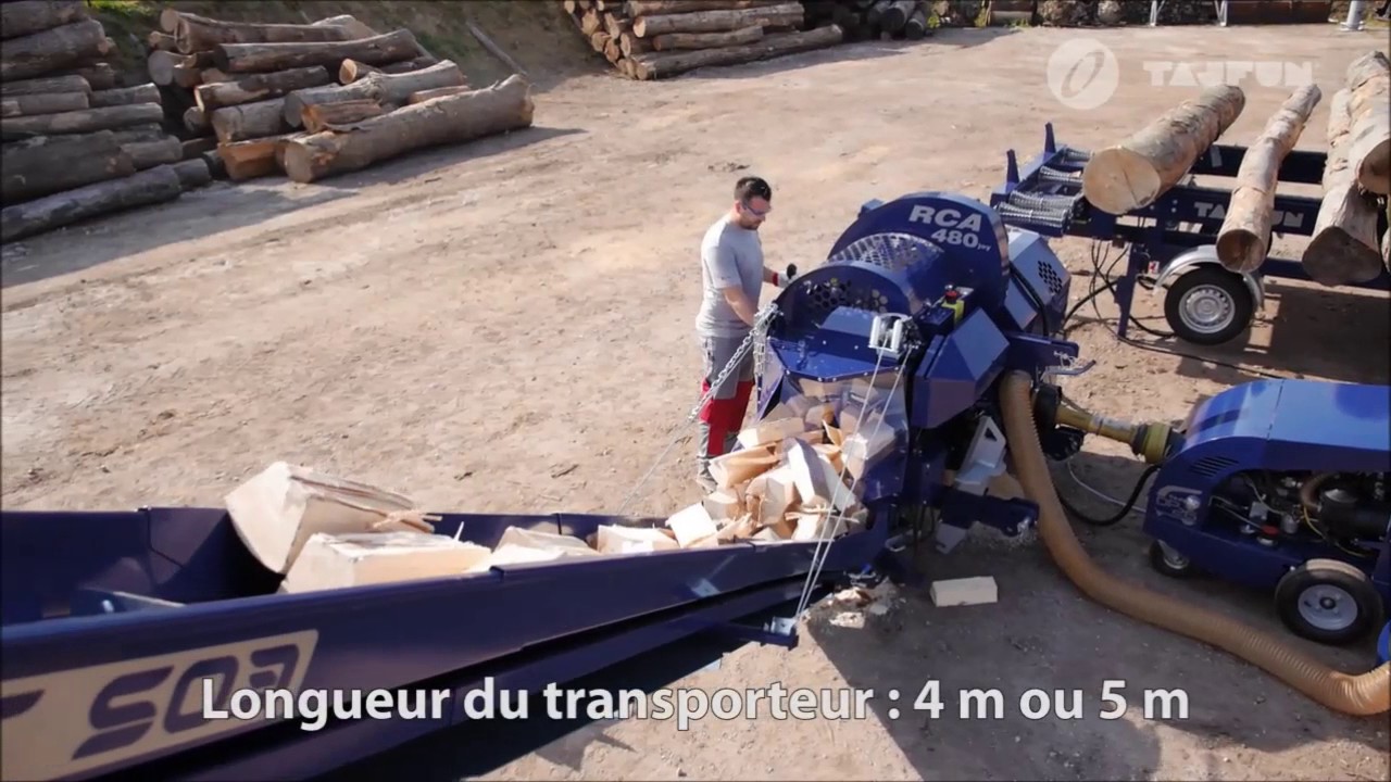 AMR - Combiné de sciage-fendage TAJFUN (RCA 480 Joy)