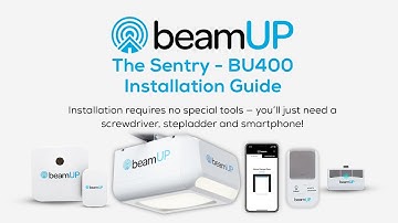 beamUP - The Sentry - Smart Garage Door Opener & Smart Controller - Installation Video (BU400)