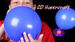 How to Make a CD Hovercraft - Awesome Science
