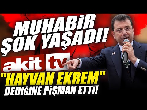 Ekrem İmamoğlu 'Hayvan Ekrem Diyen' AKİT TV'ye Tarihi Ayar! Muhabir Şok Yaşadı!