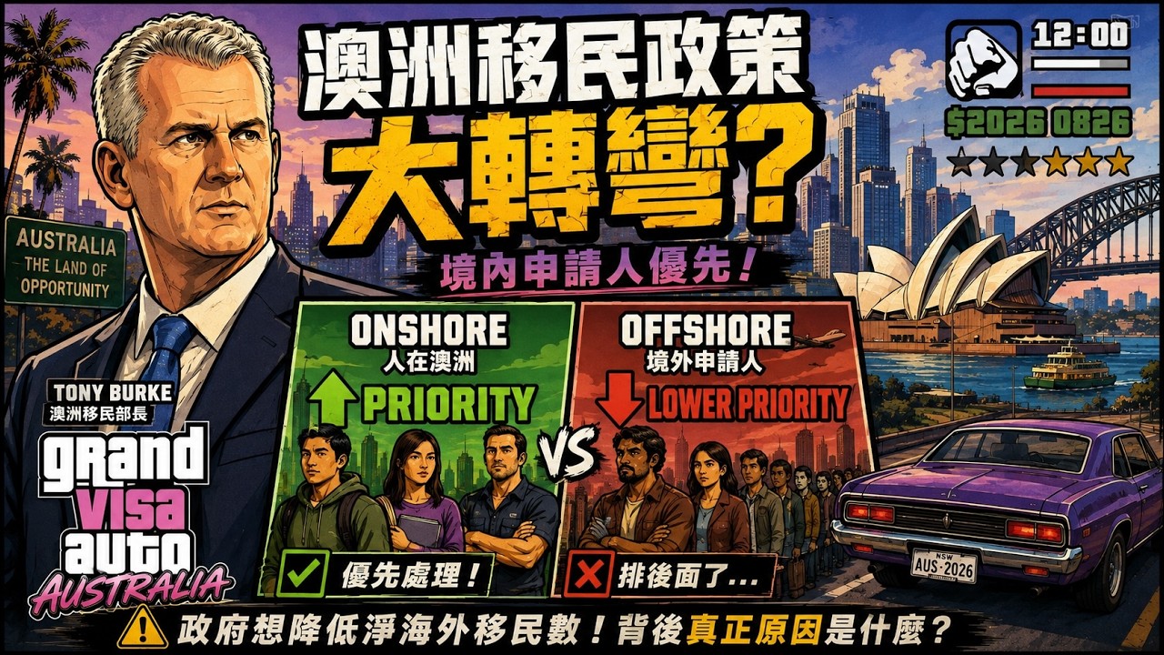 🔥《澳洲移民政策大轉彎？》境內申請人優先、境外排後面！留學生反而更有優勢？｜Karl深度解析