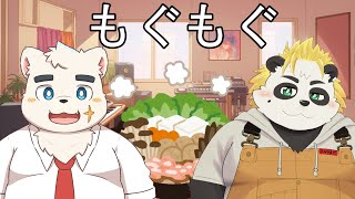 [オフコラボ！]くうまともぐもぐしよね！#VTuber