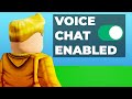 Roblox gave me voice chat..