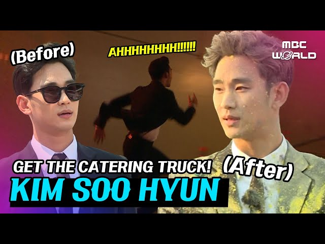 [ENG/JPN] Why did 〈QUEEN OF TEARS〉 SOOHYUN get covered in water and flour?! #KIMSOOHYUN class=