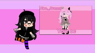 Outfit battle || CollabWithAlesDummy || Fnf music || Gacha