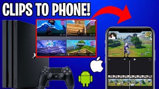 How to Record and Send PS4 Gameplay to Phone in High Quality (NO COMPUTER)(ANDROID & iPHONE)