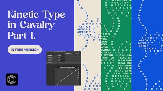 Kinetic Type in Cavalry App - Part 1 screenshot 5