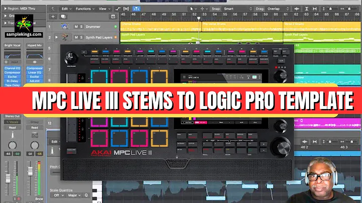 How To Use MPC Live 3 With LOGIC Fast!