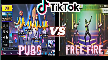Tik Tok Free Fire VS PUBG Mobile | Dance Battel : Adu Joget #1