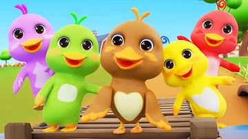Chú Vịt Nâu 🐥🐣 Nhạc Thiếu Nhi Con Vịt 🦆 Hoạt Hình Vịt Con Vui Nhộn