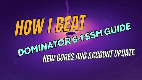 Idle Heroes - SSM Dominator 1-6 Clear/Guide