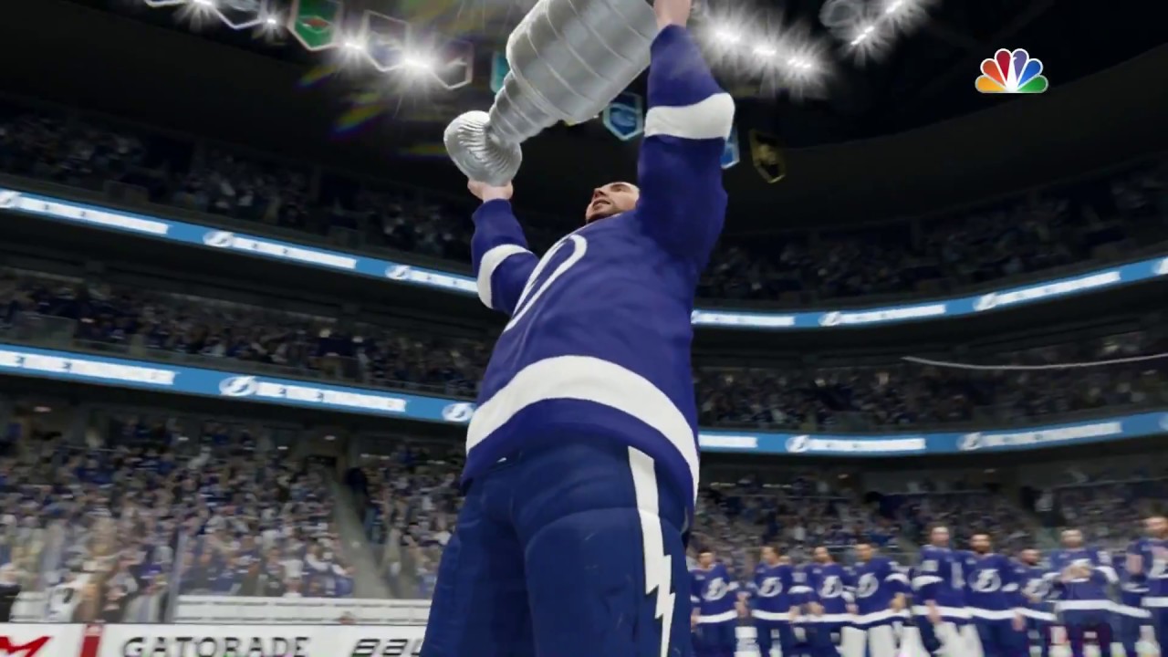 NHL 19 Tampa Bay Lightning Stanley Cup Celebration YouTube