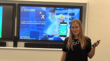 Amdocs mobile financial service digital store demo