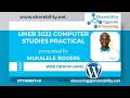 UNEB 2022 Web Design Using WordPress (Most Popular Web Authoring Software) Compared with plain HTML