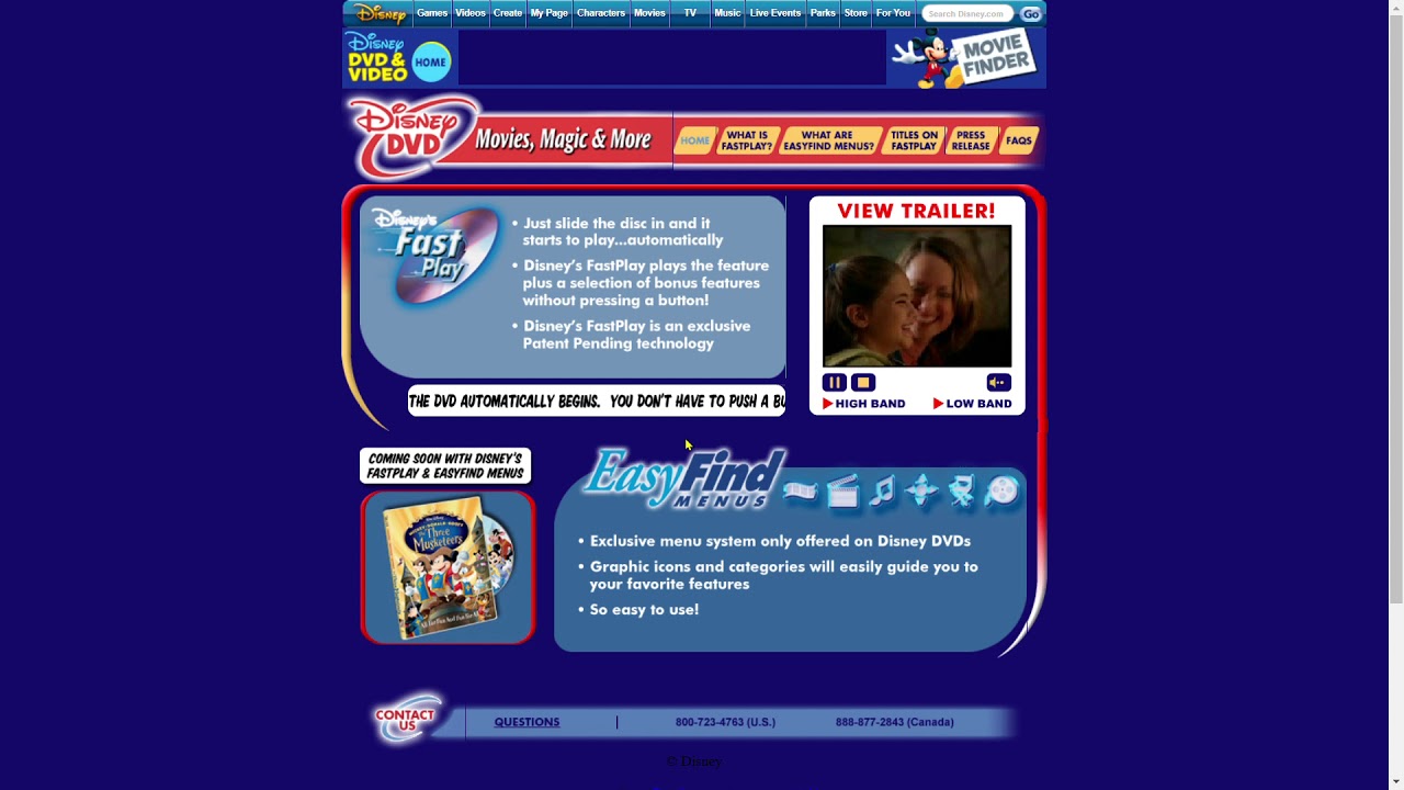 Disney Dvd And Video Website Disney S Fastplay And Easyfind Menu Trailer Youtube Disney Dvd And Video Website Disney S Fastplay And Easyfind Menu Trailer Youtube