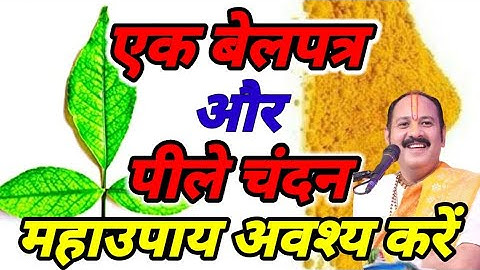 एक #बेलपत्र और पीले #चंदन का #उपाय करेगा आपके सारे #दुख दूर #viral #2023 #live #shiv #trending #upay