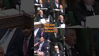 Starmer's PMQs Blunder Factual Error, No Correction! #uknews #politics #britain