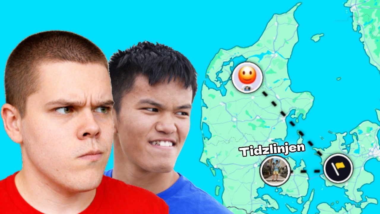 GeoGuessr VS Tidzlinjen I Danmark