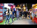 [4K] Seoul Night Walk - Hot Friday Konkuk University Entrance Alleyways,Taro St, Traditional Market.