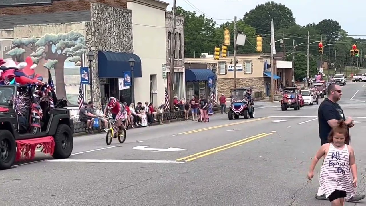 Maiden North Carolina 2022 Fourth of July parade YouTube