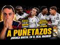 BOFETÓN DE RUDIGER A CARRERAS y PELEA A PUÑETAZOS ENTRE VALVERDE Y TCHOUAMENI.