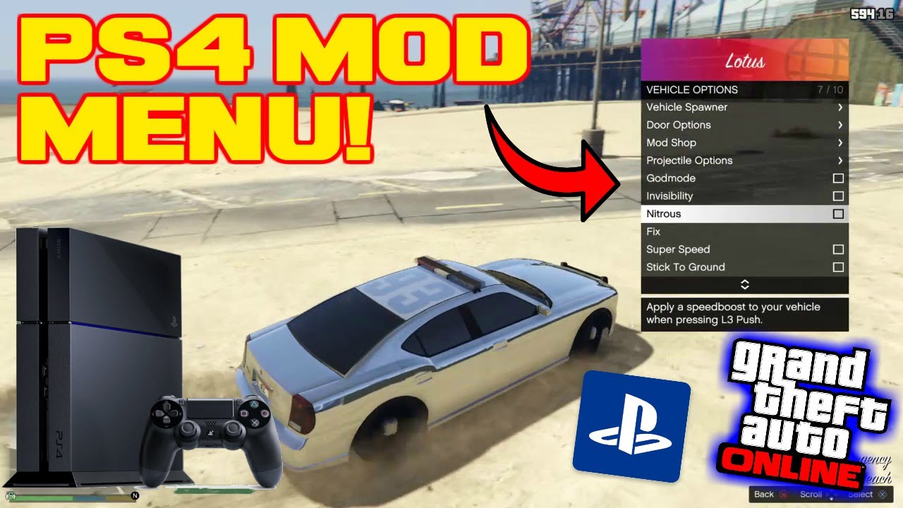 gta 5 mod menu ps4 no jailbreak download