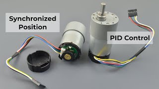 Synchronizing Motor Position with Encoders, PID Control and Arduino