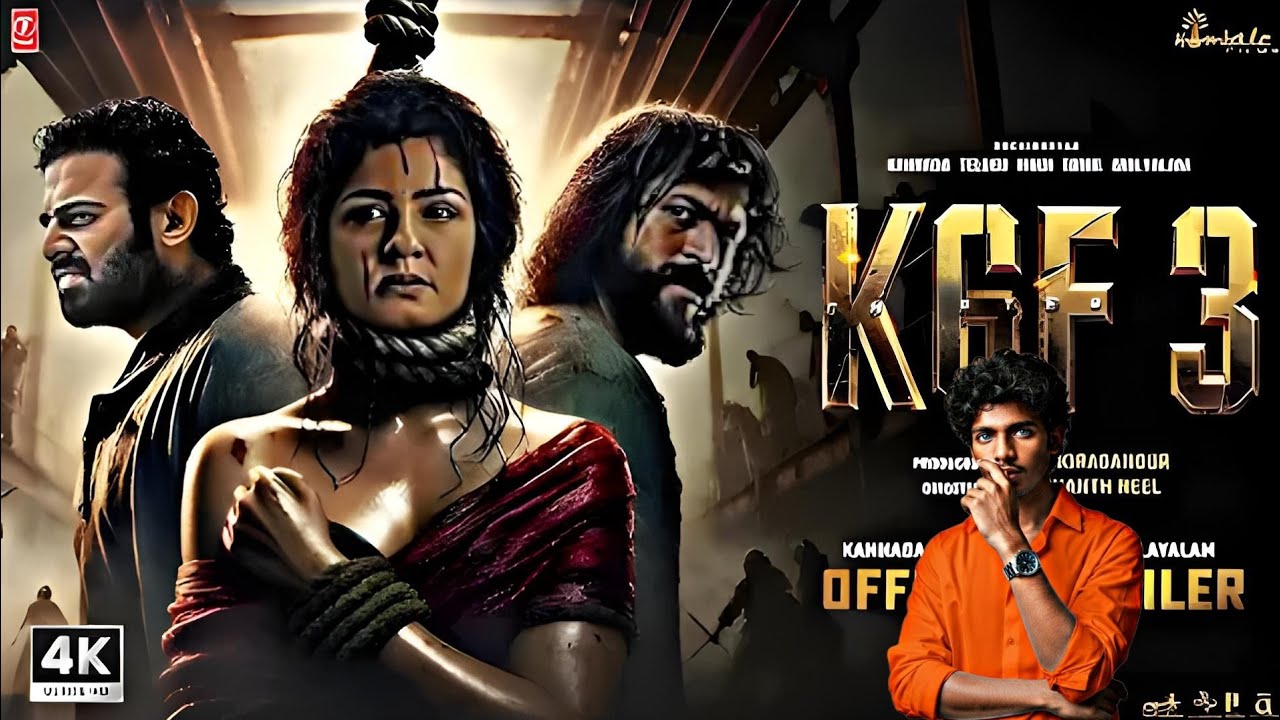K.G.F: Chapter 3 - Hindi Trailer | Rocking Star Yash | Raveena| NTR Prabhas #kgfchapter3trailer