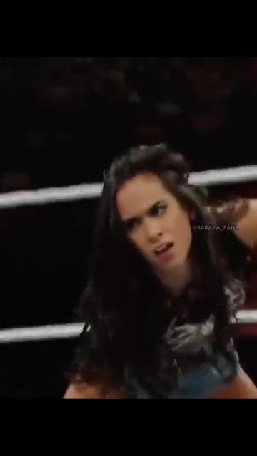 AJ Lee and Paige getting intimate in the ring - WWE sexy hot girl on girl lesbian moments