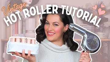 Perfect Vintage Curls: Mastering Hot Rollers for a Classic Look