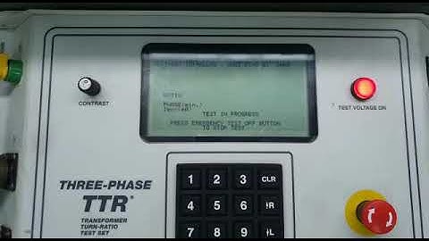 Biddle TTR Three Phase 550503 Repair and Calibration by Dynamics Circuit (S) Pte. Ltd.