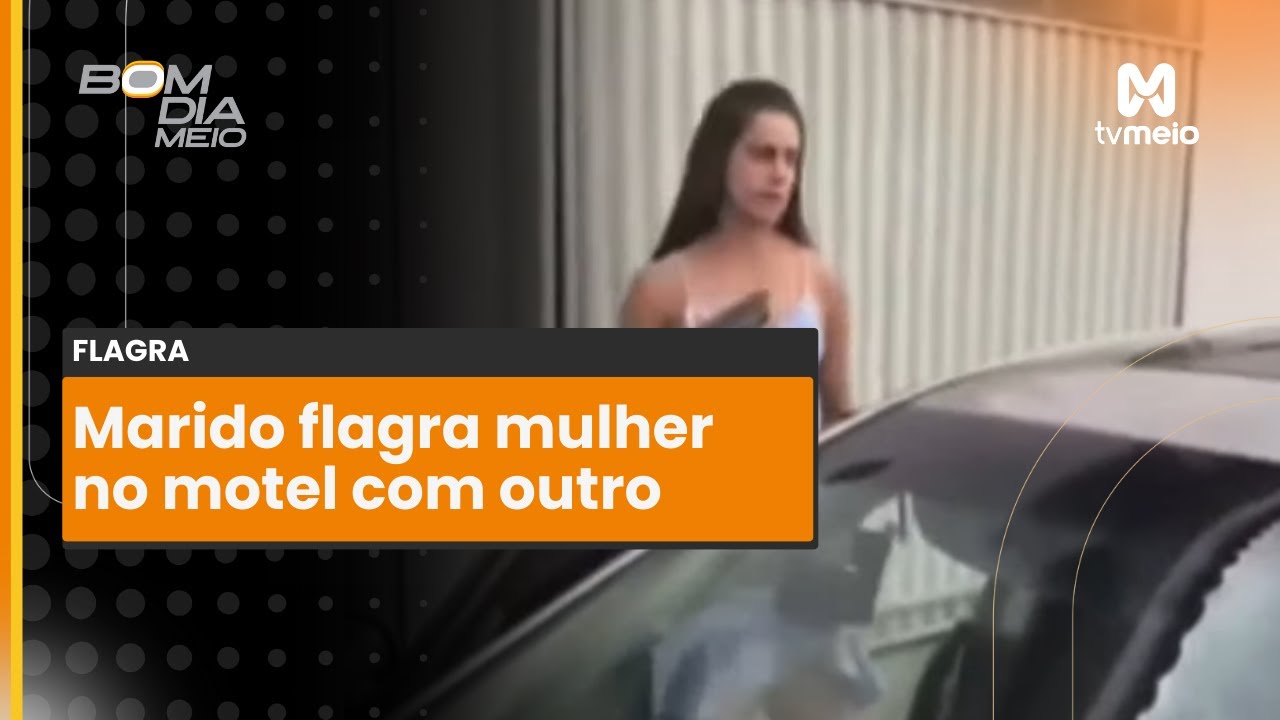 Marido pega mulher no motel com outro, deu ruim