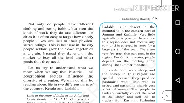 Cbse Class 6 Politics Chapter 1 Understanding diversity : In English : part 2