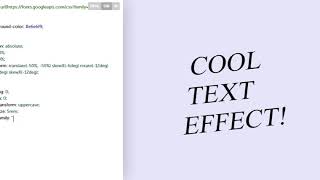 How to Create Cool Text Effect with Animated Text Shadow by using Pure  CSS and HTML - MR-CODE 2020