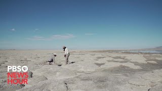 Utah's Great Salt Lake shrinks to unsustainable levels amid a decades-long megadrought