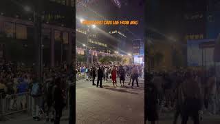 Knicks beat Cavs ECF Game 1 Live From MSG #knicks #nba #playoffs #shortvideo