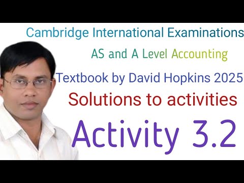 Thumbnail for ACTIVITY - 3.2 - Preparation of cashbook - Example from David Hopkins text book