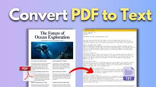 How to Convert PDF to Text File (FREE & EASY) screenshot 3