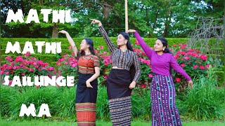 Mathi Mathi Sailunge Ma - Kunti Moktan| Dance Cover by TheGurungSisters|| Resimi