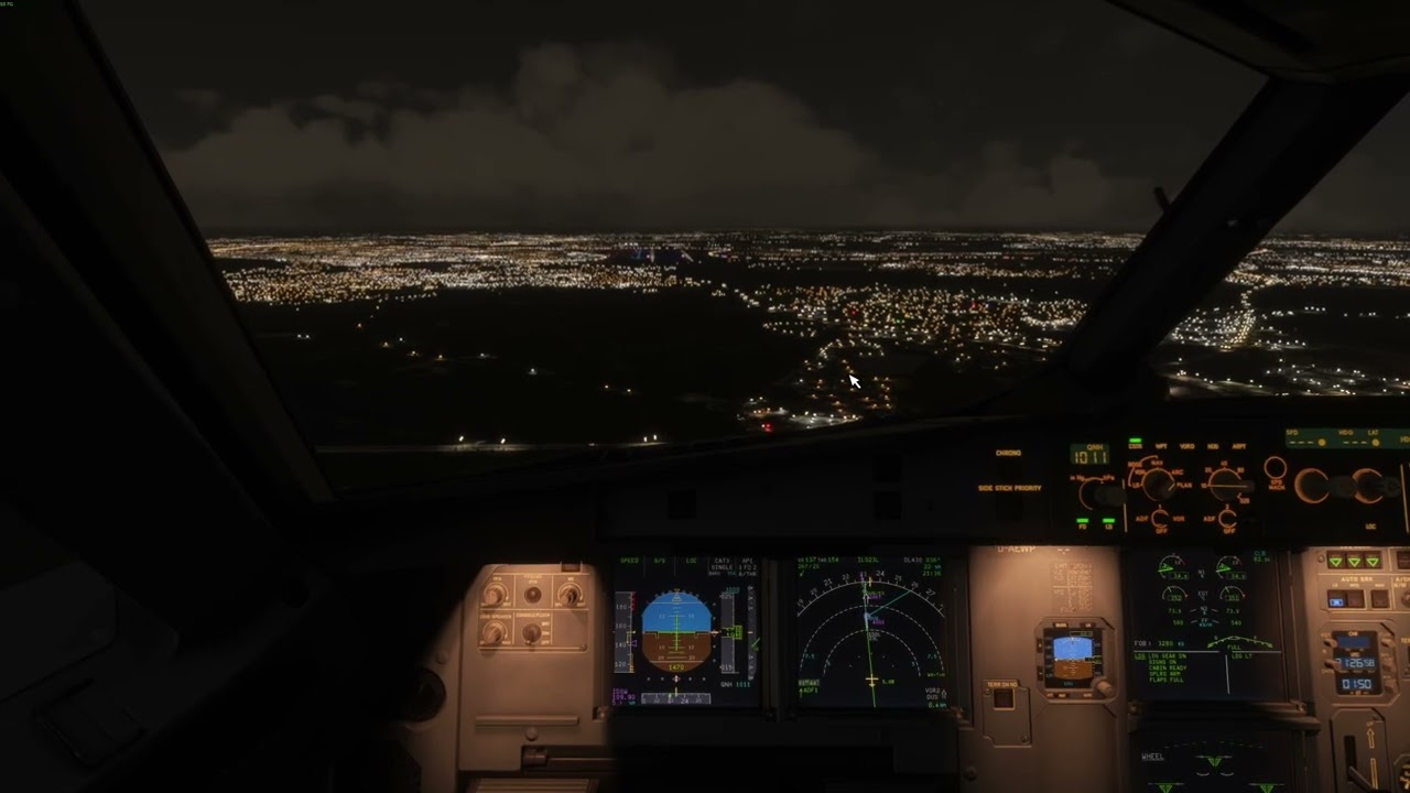 Landing in Düsseldorf (EDDL) A320 | Mfs2024
